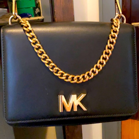 Michael Kors Handbags - ELEGANT!! Michael Kors Gold Chain Link Evening Bag